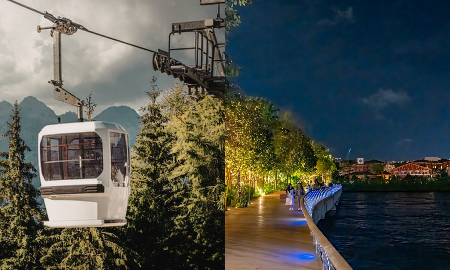 Sentosa Island - Beach, Theme Park and Cable Car Ride